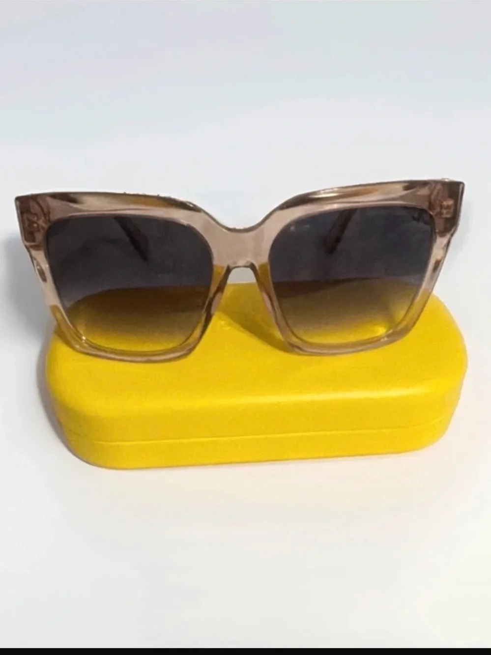 Marc Jacobs Smoky Brown Gradient Sunglasses with Oversized Frame